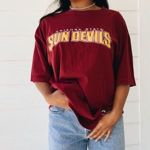 embroidered asu tshirt